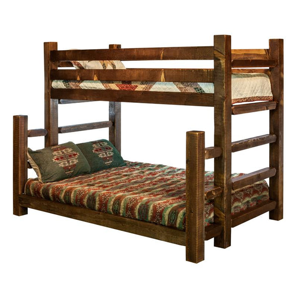 Montana Woodworks Kids Beds Bunk Bed Homestead MWHCBBTFNSL IMAGE 1