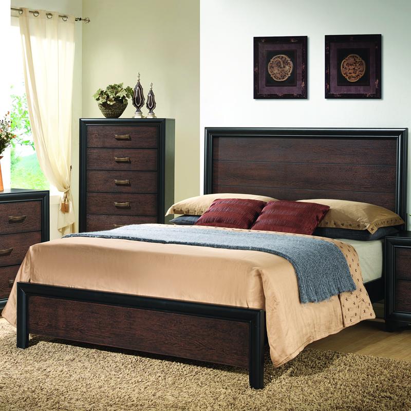 Brassex Verona Queen Bed Verona LH-036 Queen Bed IMAGE 1