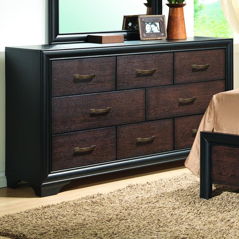 Brassex Verona 8-Drawer Dresser LH-036-DR IMAGE 1