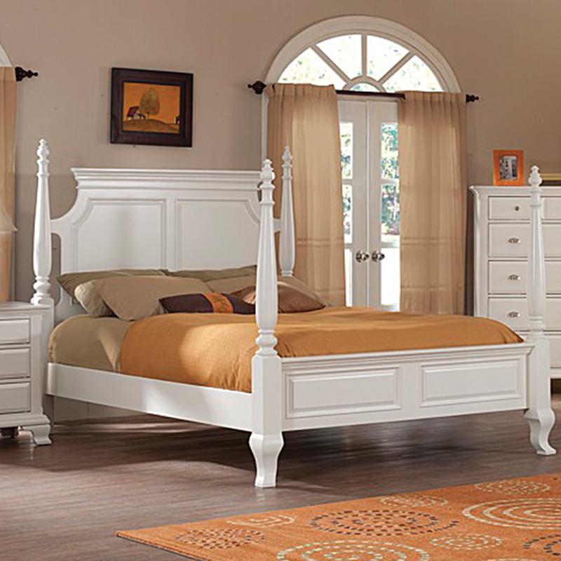 Brassex Alexandra Queen Bed Alexandra B1011 Queen Bed (W) IMAGE 1