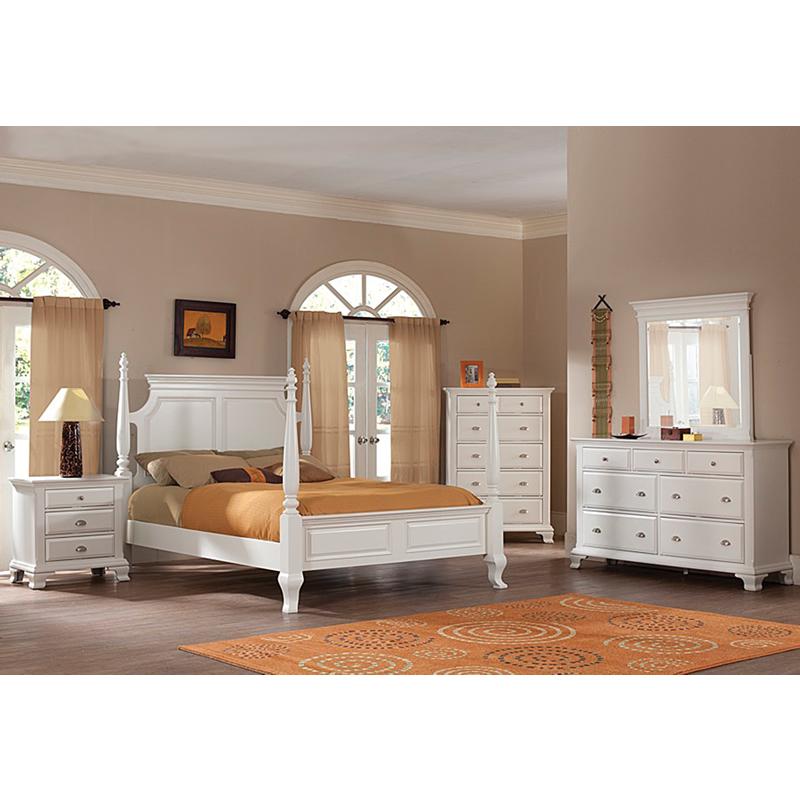 Brassex Alexandra Queen Bed Alexandra B1011 Queen Bed (W) IMAGE 2