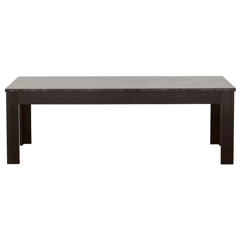 Coaster Furniture Rhodes 700375 3-piece Faux Marble Top Coffee Table Set - Grey IMAGE 3