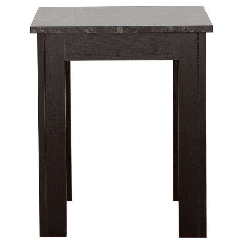 Coaster Furniture Rhodes 700375 3-piece Faux Marble Top Coffee Table Set - Grey IMAGE 7