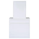 Coaster Furniture Harvey 300290 Vanity Set with Lift-Top Stool - White IMAGE 7