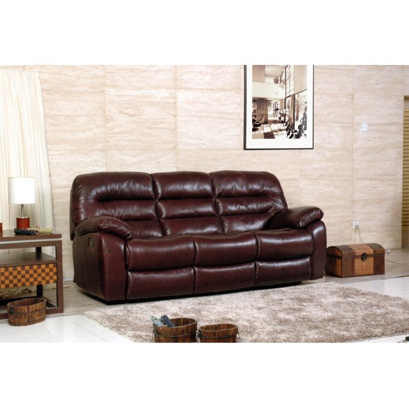 Violino Manual Reclining Leather Loveseat 20076RC Loveseat IMAGE 2