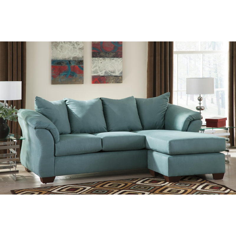 Signature Design by Ashley Darcy Fabric Sectional 7500618 IMAGE 2