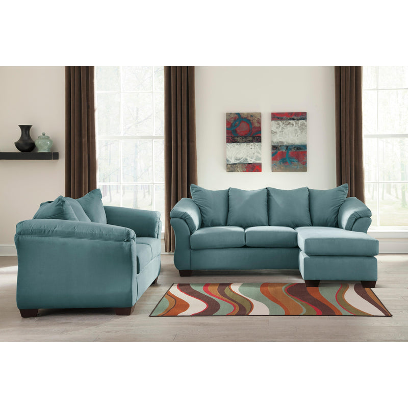 Signature Design by Ashley Darcy Fabric Sectional 7500618 IMAGE 4