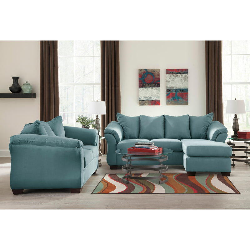 Signature Design by Ashley Darcy Fabric Sectional 7500618 IMAGE 5