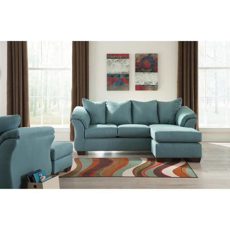 Signature Design by Ashley Darcy Fabric Sectional 7500618 IMAGE 6