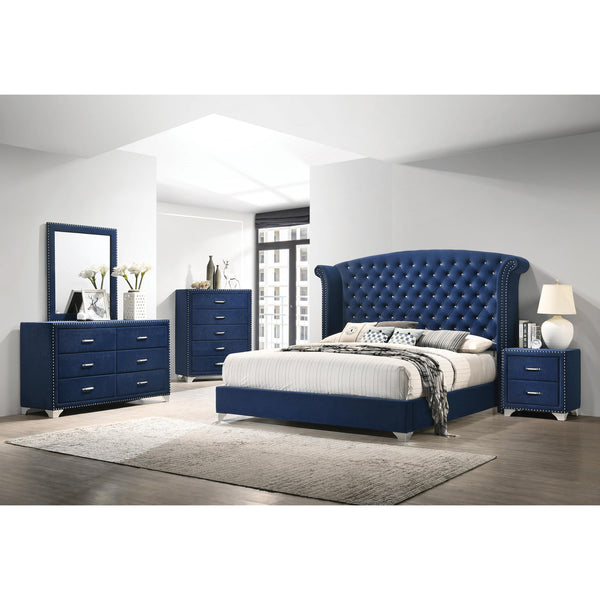 Coaster Furniture Melody 223371KE 6 pc King Panel Bedroom Set IMAGE 1