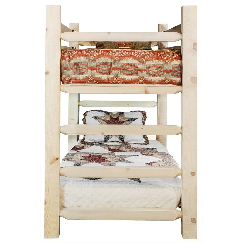 Montana Woodworks Kids Beds Bunk Bed Homestead MWHCBBN IMAGE 2