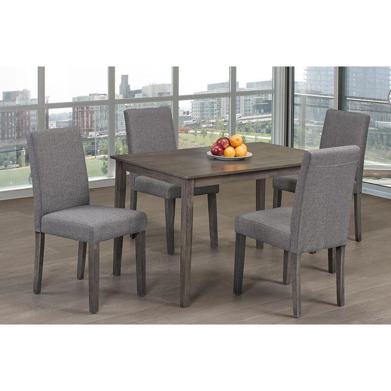 Titus Furniture T3116/249 5 pc Dining Set - Grey IMAGE 1