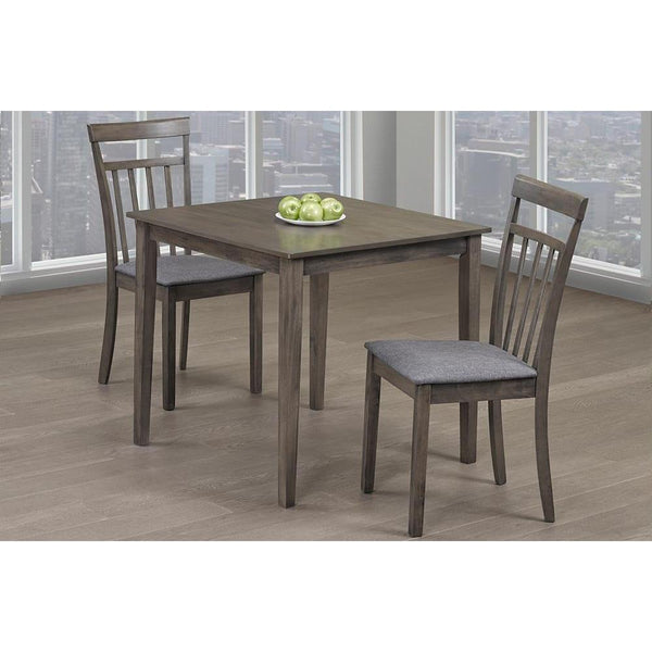 Titus Furniture T3115 3 pc Dining Set - Grey IMAGE 1