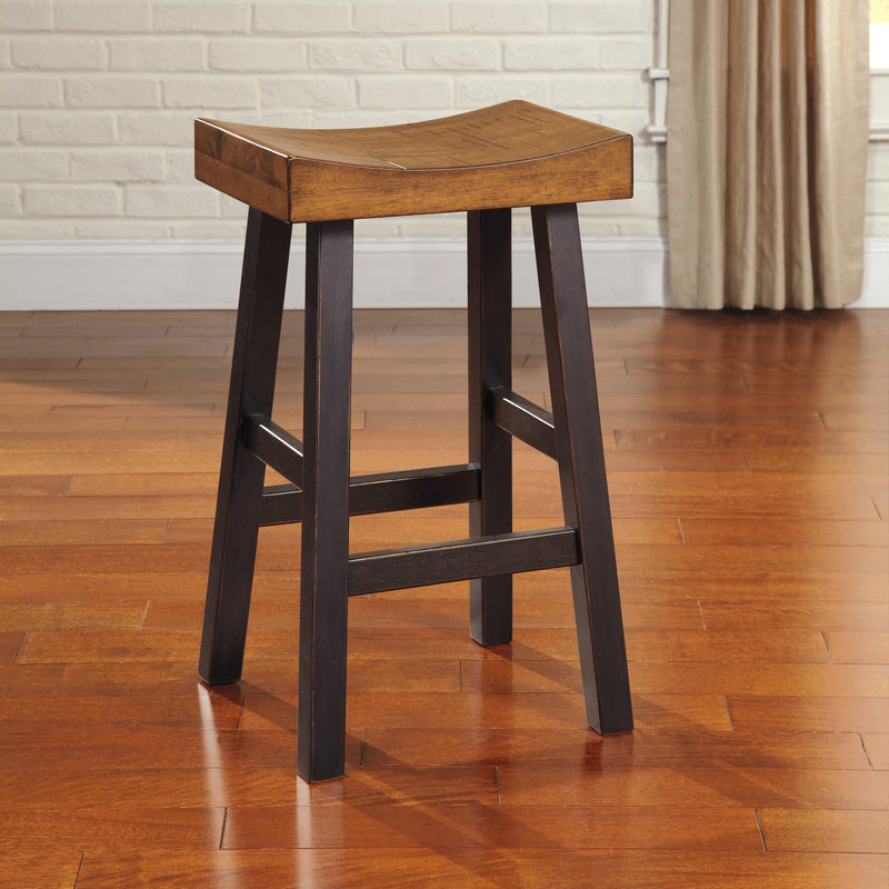 Signature Design by Ashley Glosco Pub Height Stool D548-030 IMAGE 2