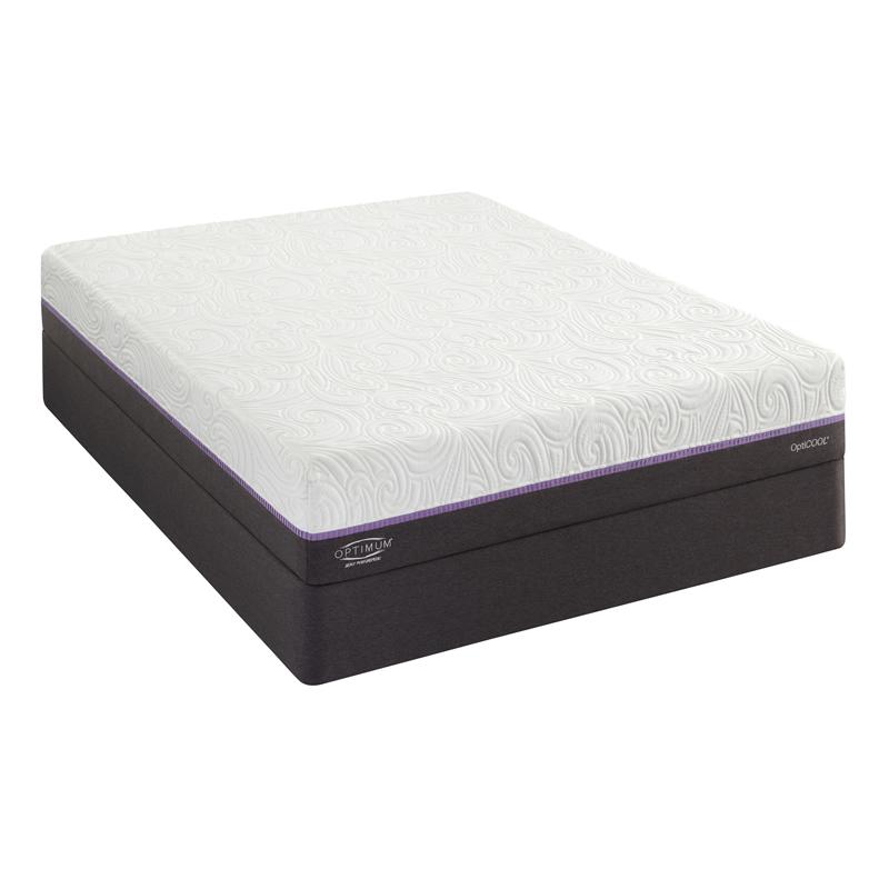 Sealy Radiance Gold Cushion Firm Mattress Set (Queen) IMAGE 1