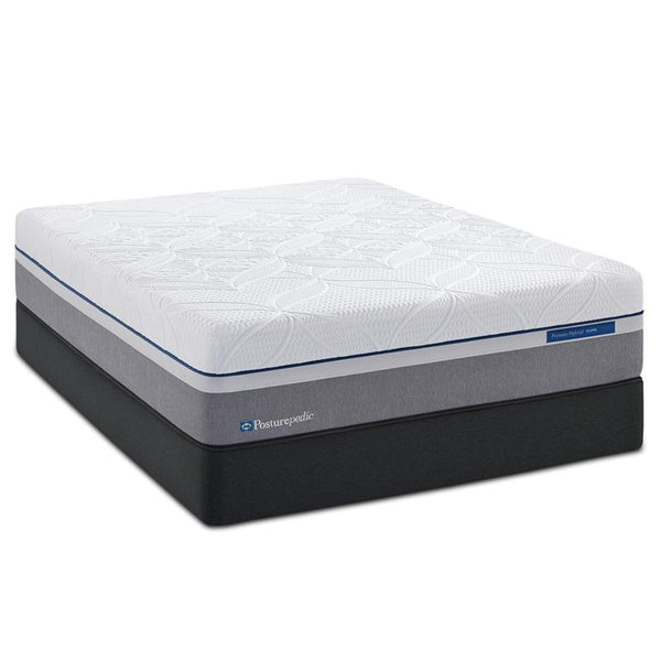 Sealy Silver Plush Mattress Set (Full) IMAGE 1