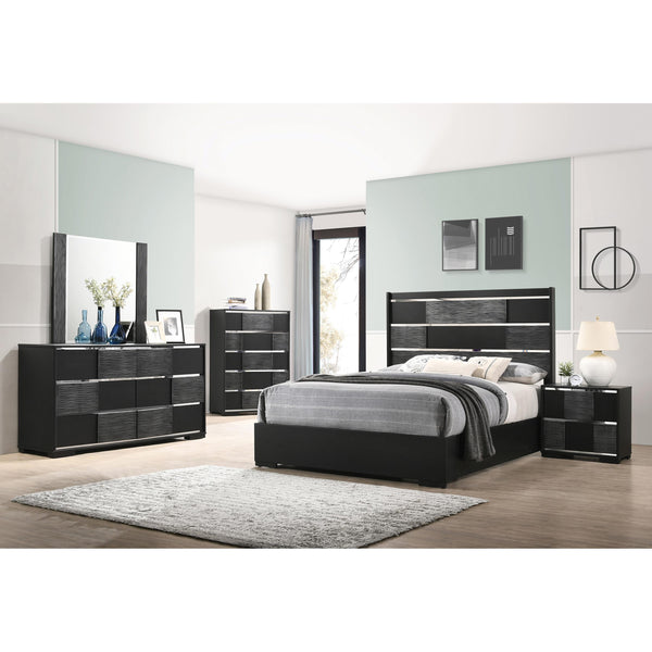 Coaster Furniture Blacktoft 207101KE 7 pc King Panel Bedroom Set IMAGE 1