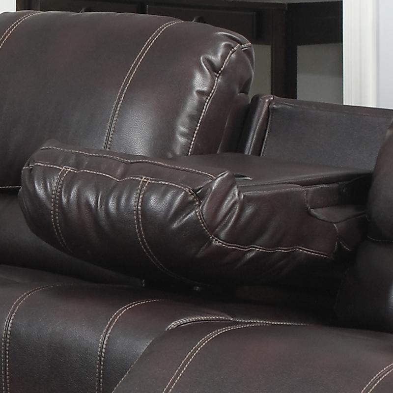 Minhas Furniture Gordon Power Reclining Fabric Sofa GORDON-LADB-01 IMAGE 2