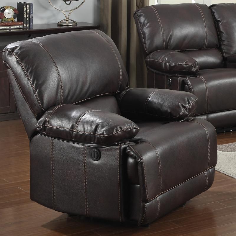 Minhas Furniture Gordon Fabric Recliner GORDON-LADB-03 IMAGE 1