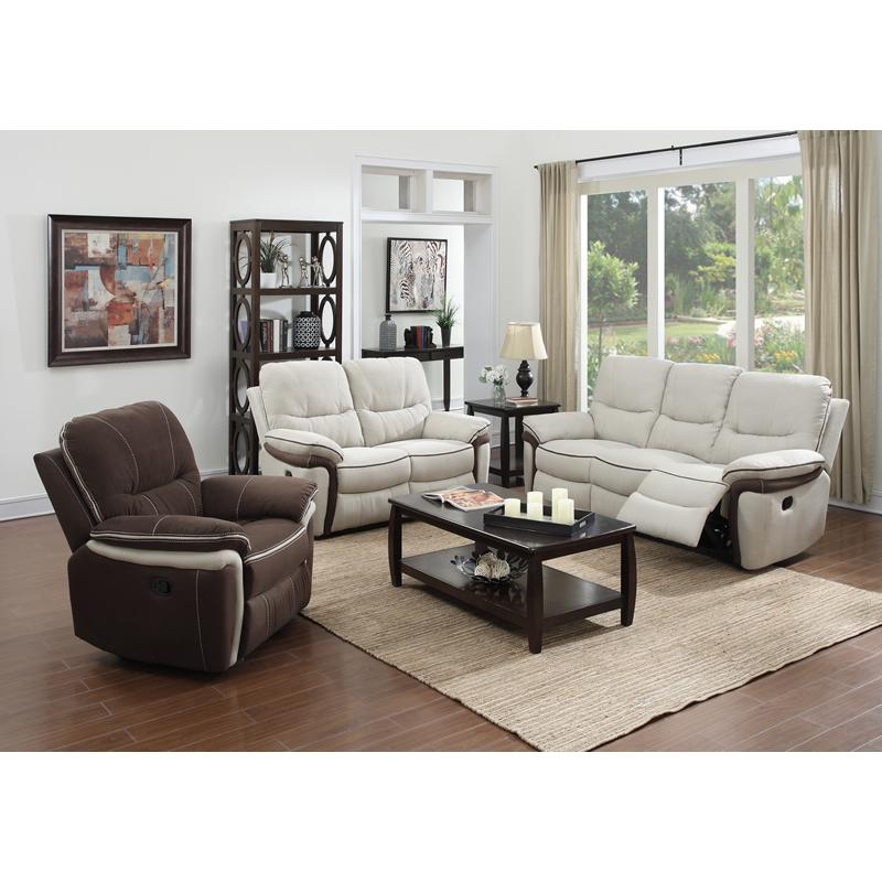 Minhas Furniture Toronto Reclining Fabric Loveseat TORONTO-GC-02 IMAGE 2