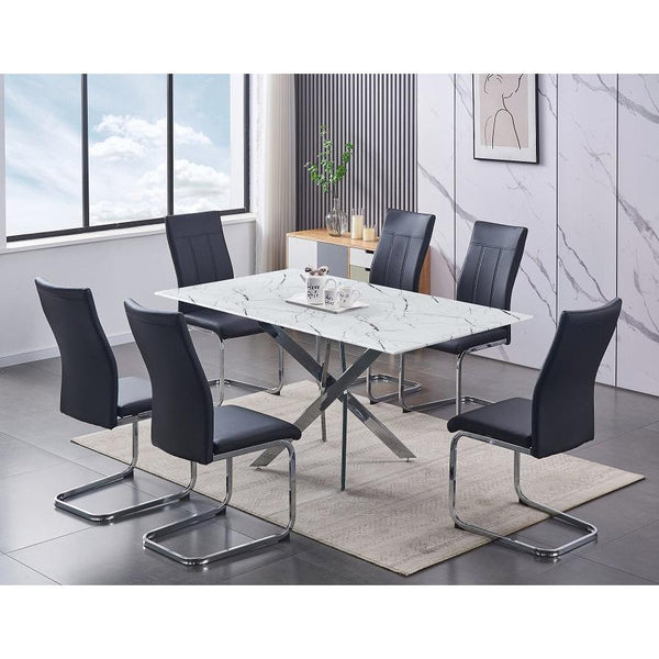 IFDC T-1442/ C-1877 7 pc Dining Set IMAGE 1