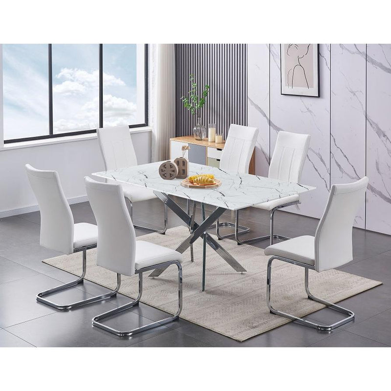 IFDC T-1442/ C-1878 7 pc Dining Set IMAGE 1