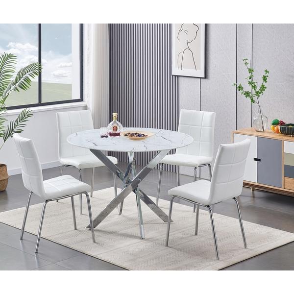 IFDC T-1445/ C-1761 5 pc Dining Set IMAGE 1