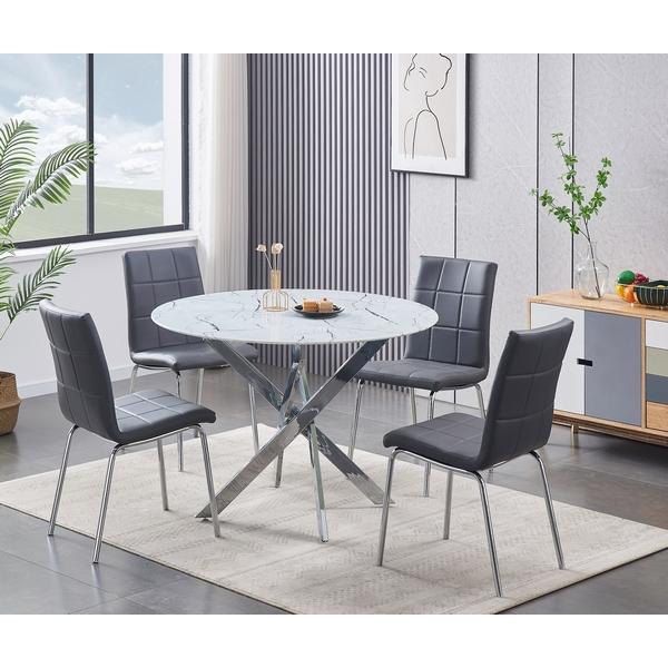 IFDC T-1445/ C-1762 5 pc Dining Set IMAGE 1