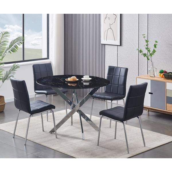 IFDC T-1446/ C-1760 5 pc Dining Set IMAGE 1