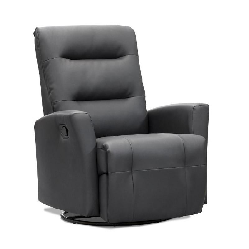 Elran Swivel, Glider, Rocker Leather Recliner Relaxon L0902-MEC-SG Swivel Glider Rocker Recliner (360º) IMAGE 1