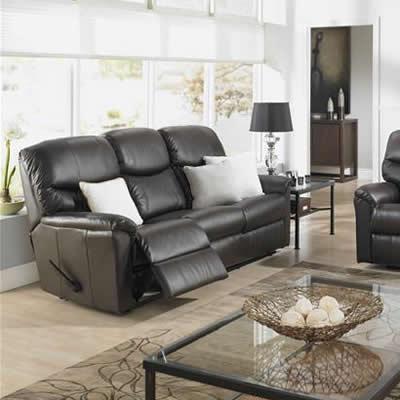 Elran Uno Reclining Leather Sofa 20406-MEC-06 IMAGE 1