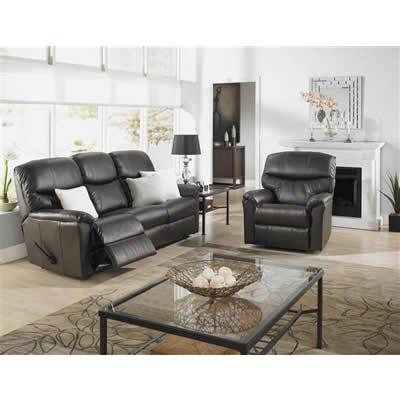 Elran Uno Reclining Leather Sofa 20406-MEC-06 IMAGE 2