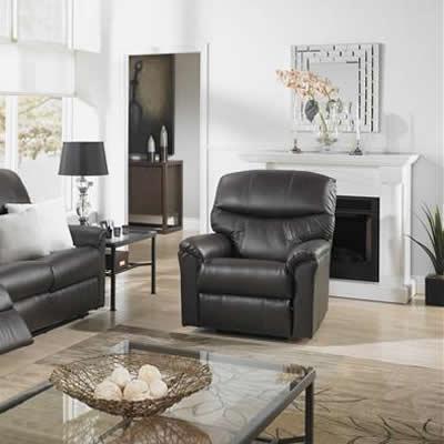 Elran Uno Rocker Leather Recliner 20402-MEC-02 IMAGE 1