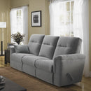 Elran Daphne Reclining Fabric Sofa 40866-MEC-06 IMAGE 1