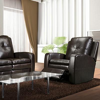 Elran Christopher Rocker Leather Recliner 90432-MEC-02 IMAGE 1