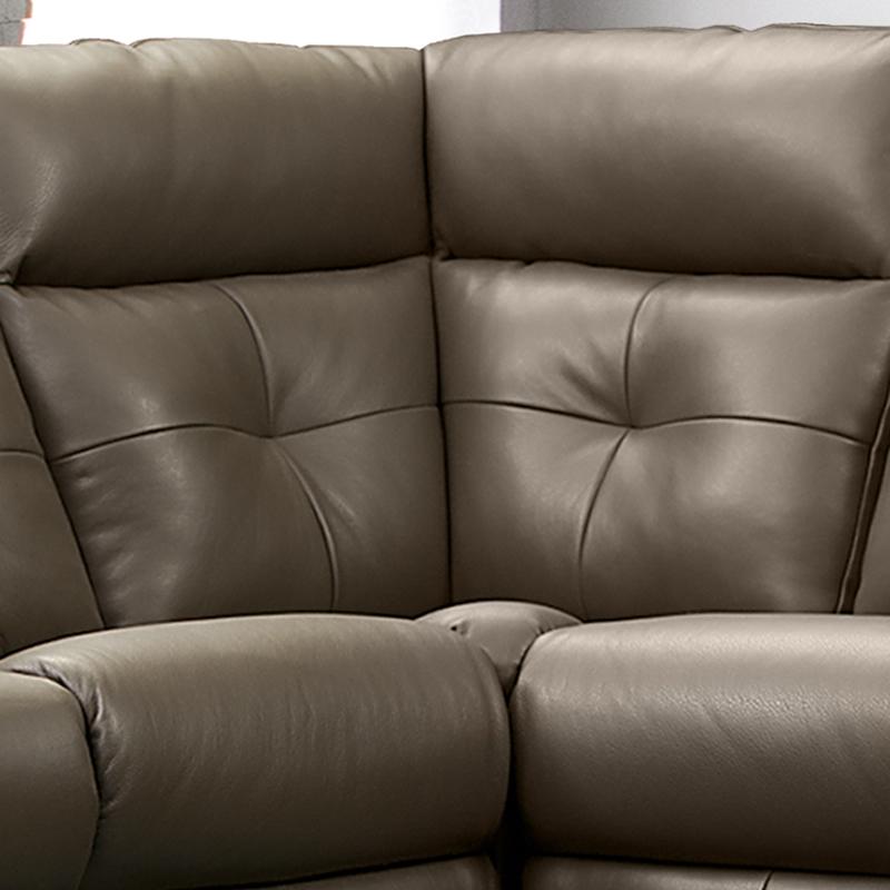 Elran Chloe Reclining Leather Sectional Chloe 4047-I Sectional IMAGE 3