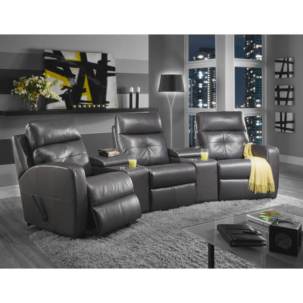 Elran Chloe Leather 3-Seat Home Theatre Seating 4047-106/4047-732/4047-400/4047-732/4047-116 IMAGE 1