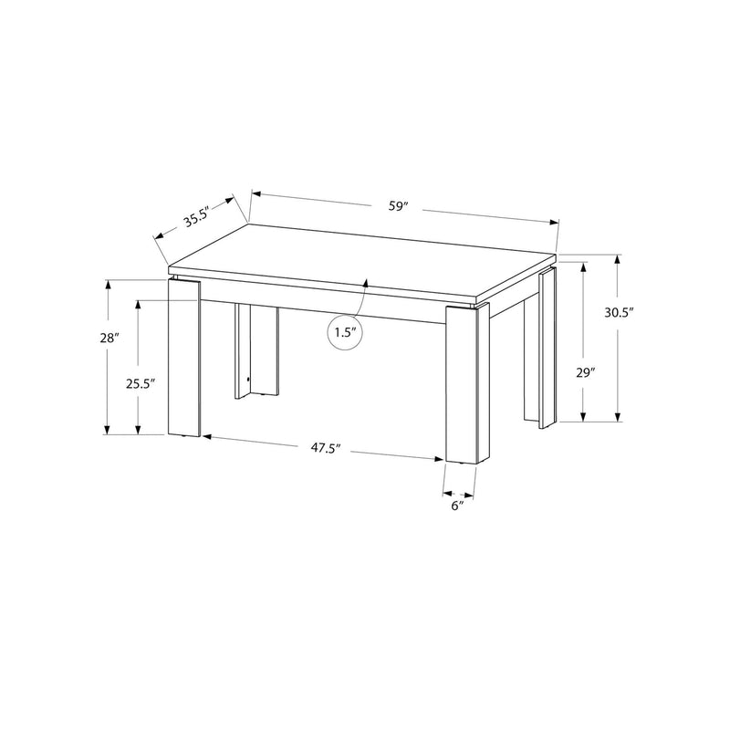 Monarch Dining Table I 1055 IMAGE 5