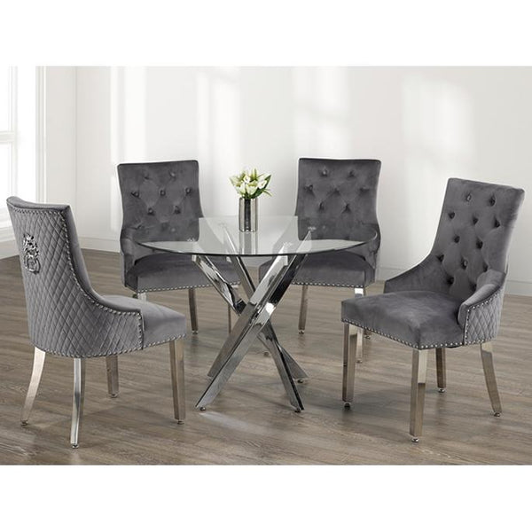 IFDC T-1447/ C-1250 5 pc Dining Set IMAGE 1