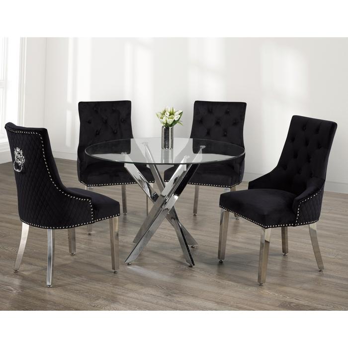 IFDC T-1447/ C-1251 5 pc Dining Set IMAGE 1