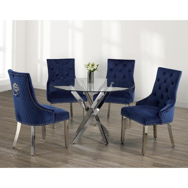 IFDC T-1447/ C-1252 5 pc Dining Set IMAGE 1