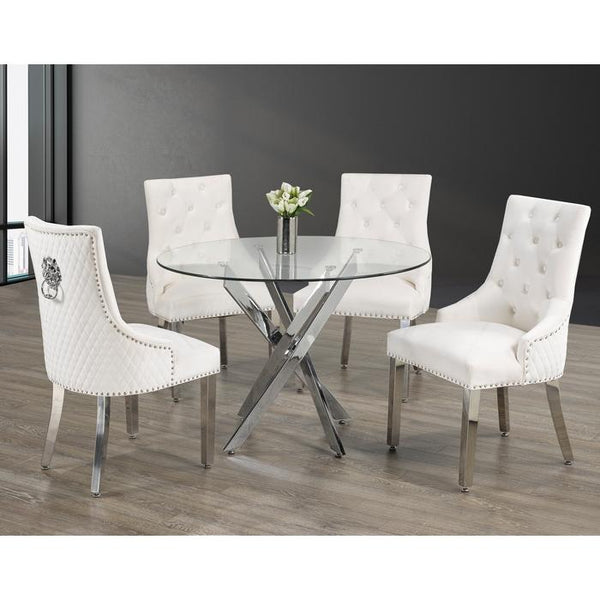 IFDC T-1447/ C-1253 5 pc Dining Set IMAGE 1