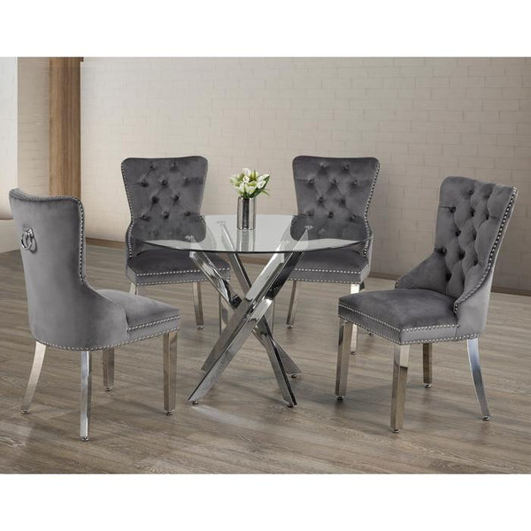 IFDC T-1447/ C-1260 5 pc Dining Set IMAGE 1