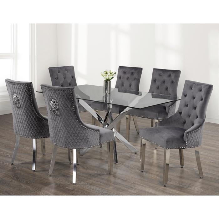 IFDC T-1448/ C-1250 7 pc Dining Set IMAGE 1