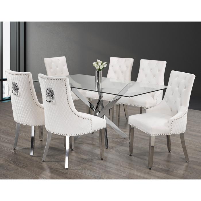 IFDC T-1448/ C-1253 7 pc Dining Set IMAGE 1