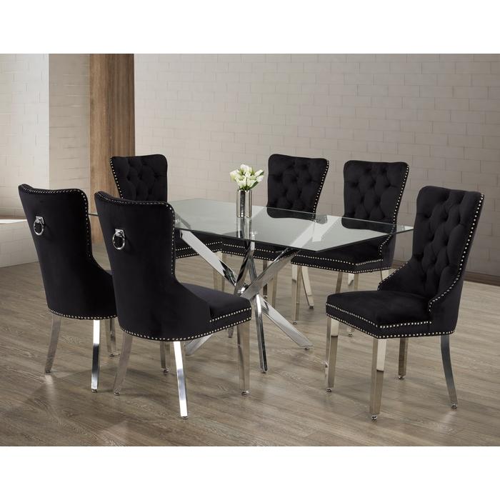 IFDC T-1448/ C-1261 7 pc Dining Set IMAGE 1