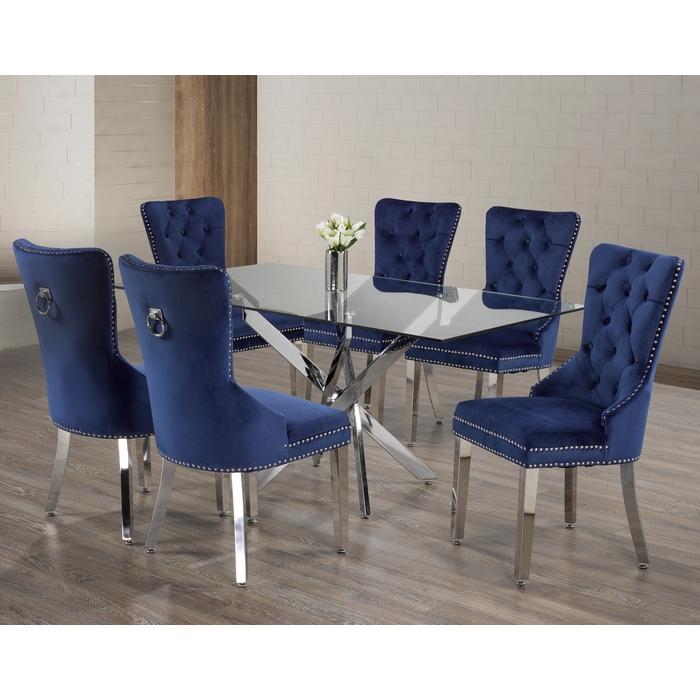 IFDC T-1448/ C-1262 7 pc Dining Set IMAGE 1