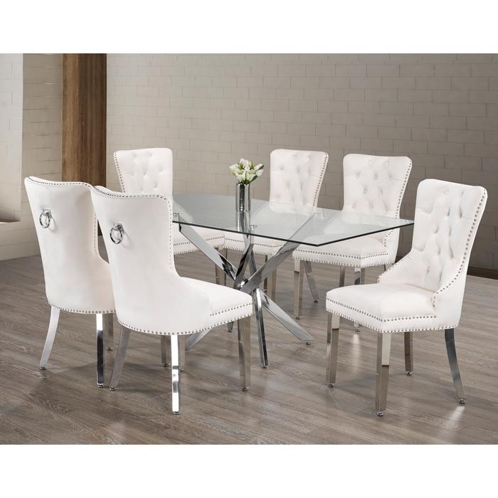 IFDC T-1448/ C-1263 7 pc Dining Set IMAGE 1