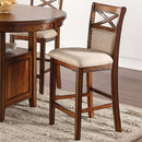 Brassex Casablanca Counter Height Stool JN-102-C IMAGE 1