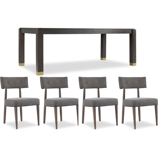  Hooker Furniture Curata 1600 5 pc Dining Set IMAGE 1